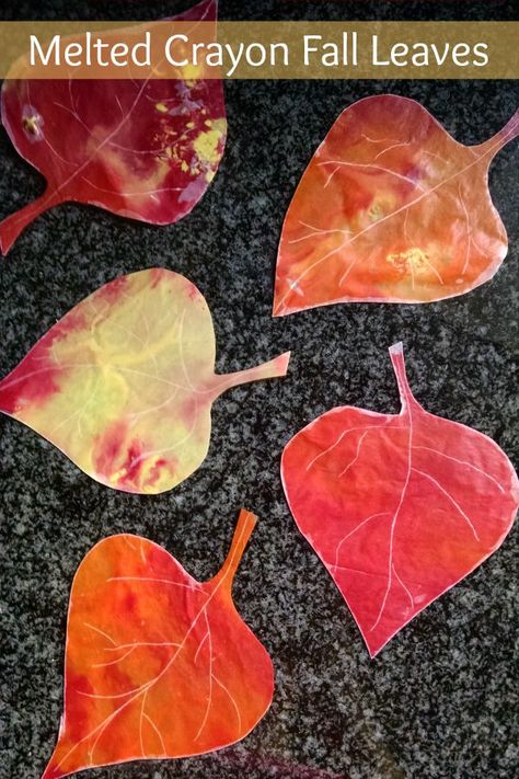 melted crayon fall craft Leaf Mobile, Melted Crayons, Crayon Crafts, Crayon Art Melted, Fall Craft, Crayon Art, Melting Crayons, Fall Crafts For Kids, Fall Leaf