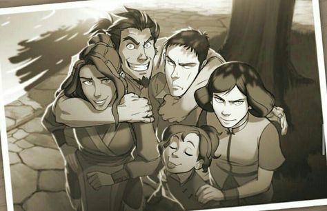 Young Kya, Bumi, Tenzin, Lin, and Suyin ❤❤❤❤ Lin Beifong, Avatar The Last Airbender Funny, Water Tribe, Avatar Funny, Avatar Series, Korra Avatar, The Last Avatar, Avatar The Last Airbender Art, Team Avatar