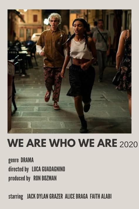 We Are Who We Are Aesthetic, We Are Who We Are Poster, We Are Who We Are, Black Love Movies, Indie Movie Posters, Movie Recs, Movie Hacks, Movies To Watch Teenagers, Movie To Watch List