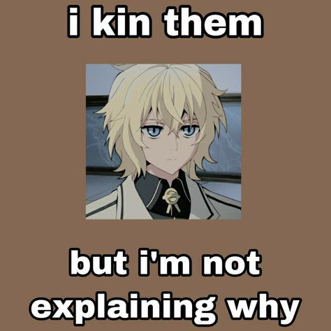 Mika Yuu, Anime Vibe, Mikaela Hyakuya, Im Lonely, Seraph Of The End, Owari No Seraph, An Anime, Anime Funny, Feel Like