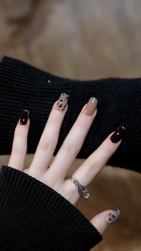 January Nail, January Nail Designs, January Nails, Fancy Nails Designs, Beauty Nails Design, Nail Art Designs Diy, Pretty Nail Art Designs, Pretty Gel Nails, Nail Art Designs Videos