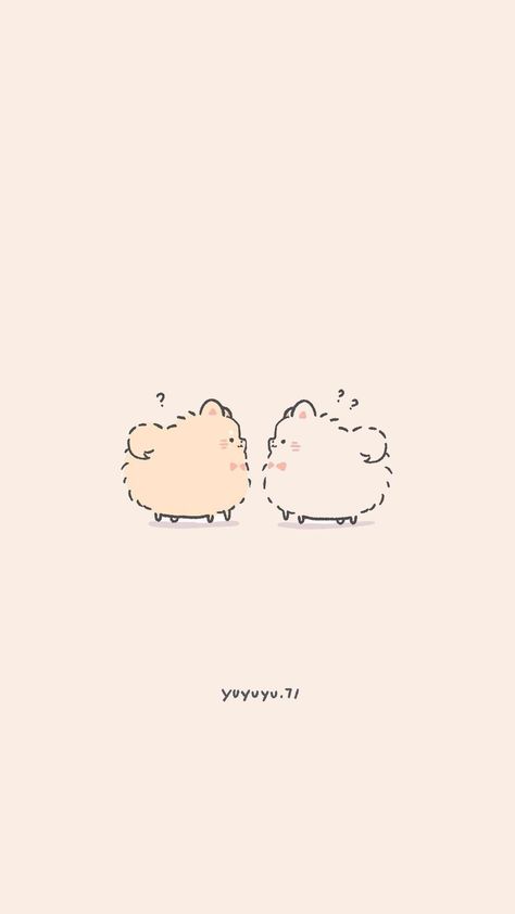 Wallpaper Crem, Pom Mom, Cute Fall Wallpaper, Cute Paintings, Iphone Wallpaper Photos, Pretty Wallpaper Iphone, Cute Anime Wallpaper, Kawaii Wallpaper, Fall Wallpaper