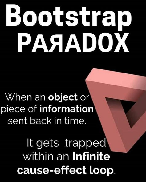 Bootstrap Paradox, Cause And Effect