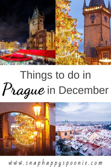 Prague Winter, Prague Christmas, Things To Do In Prague, Winter Foods, Prague City, Visit Prague, Prague Travel, Best Christmas Markets, Prague Castle