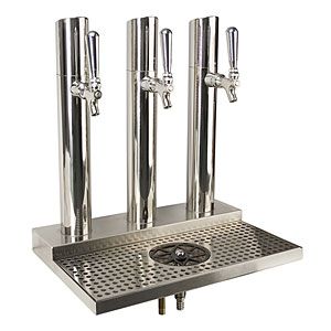 Beer Station, Draft Beer Tower, Glass Rinser, Pub Interior, Beer Tower, Drip Pan, Steel Columns, Draft Beer, Bar Interior