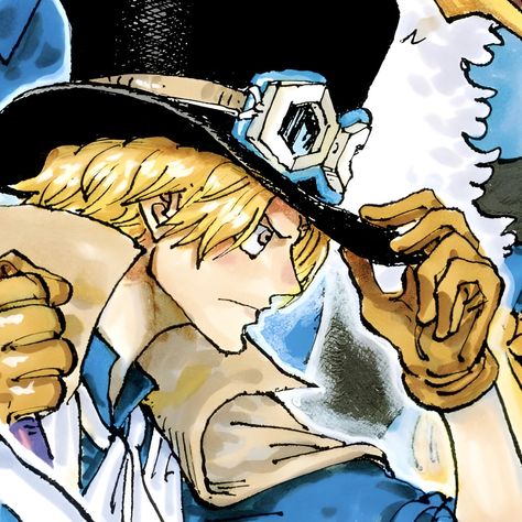 Sabo One Piece, One Piece Photos, One Piece Man, One Peice Anime, Manga Anime One Piece, Manga Covers, One Piece Manga, One Piece (anime), One Piece Anime