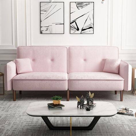 Versatility: Ideal for small spaces, this futon sofa is perfect for any apartment or studio setting. Loveseat Sofa Bed, Studio Setting, Velvet Sofa Bed, Futon Sofa Bed, Convertible Sofa Bed, Futon Sofa, Convertible Sofa, Loveseat Sofa, Upholstered Sofa