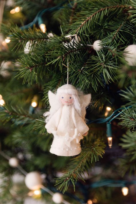 Craftspring White Starlight Angel Ornament Aesthetic, Modern Christmas Ornaments, Merry Christmas Wallpaper, Backyard Flowers, Flowers Garden, Angel Ornaments, Holiday Wishes, Modern Christmas, Antique Porcelain