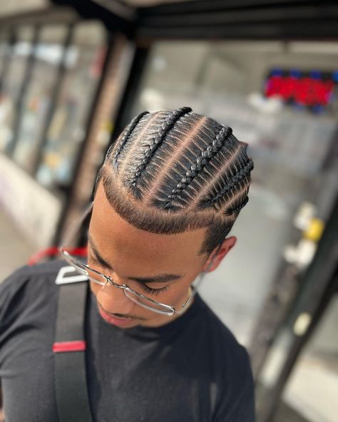 Cornrows Men, Twist Hair Men, Cornrow Braids Men, Straight Back Braids, Straight Back Cornrows, Cornrow Braid Styles, Braid Styles For Men, Boy Braids Hairstyles, Cornrow Hairstyles For Men