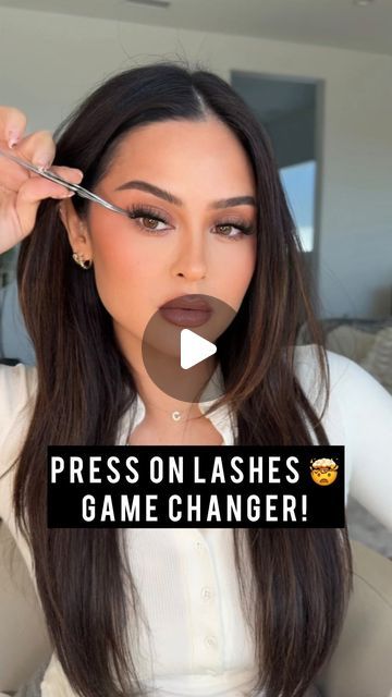 Christen Dominique on Instagram: "New addiction unlocked 🔓 These @ienvylashes_official Press & Go lashes are so easy and pretty! Ugh I’m so excited about these, I can’t wait for you guys to try them😌🤌🏼 Get them @ivybeauty.official use code: CHRISTEN30 to save!

Style used Press & Go style Everyday- Natural

#IENVYPartner #ienvy #mypressngomoment #pressonlashes #makeup #lashtutorial" Christen Dominique, Lashes Tutorial, Christening, So Excited, Lashes, I Can, Makeup, Instagram, Make Up