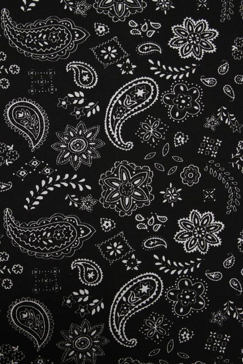 Bandana Wallpaper Iphone, Black Bandana Wallpaper, Bandana Wallpaper, Raiders Wallpaper, Black Bandana, Hype Wallpaper, Wallpaper Hitam, Lowrider Art, Paisley Wallpaper