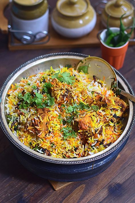 Biryani Rice Recipe, Jackfruit Curry, Biryani Rice, Gluten Free Dishes, Chicken Potatoes, Biryani Recipe, Biryani, Yummy Sides, Food Cravings