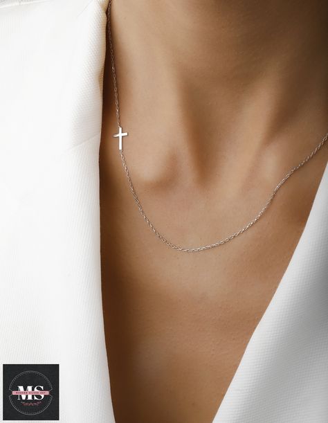 Sideways Cross Necklace, Cross Necklace ,Horizontal Small Cross Pendant, Sideways Cross SILVER,Sideways Cross GOLD, Sideways Cross Rose GOLD Sideways Cross Necklace Silver, Letter Necklace Initials, Cross Necklace For Women, Sideways Cross Necklace, Letter Necklace Silver, Cross Necklace Sideways, Cross Gold, Silver Cross Necklace, Faith Necklace