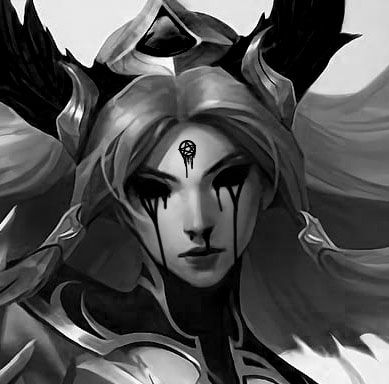 Discord Pfp League Of Legends, League Of Legends Profile Picture, L9 League Of Legends, Irelia Icon, League Of Legends Pfp, White Pfp, Champions League Of Legends, Dark Vibes, Intrusive Thoughts