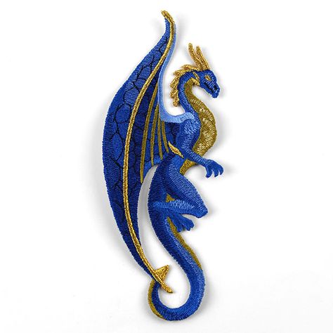 Dragon Embroidery Simple, Dragon Bookmark, Embroidered Dragon, Dragon Embroidery, How To Stitch, Free Standing Lace, Red Dragon, Machine Embroidery Design, Embroidery Applique