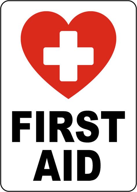 This 10 x 14" 3.5 Mil Peel and Stick Vinyl Label First Aid Sign is available on SafetySign.com. Purchase your First Aid Sign today. First Aid Poster Design, Cpr Poster, Nurse Images, Hospital Images, First Aid Sign, First Aid Poster, 2025 Goals, Nurse Birthday, Emergency First Aid