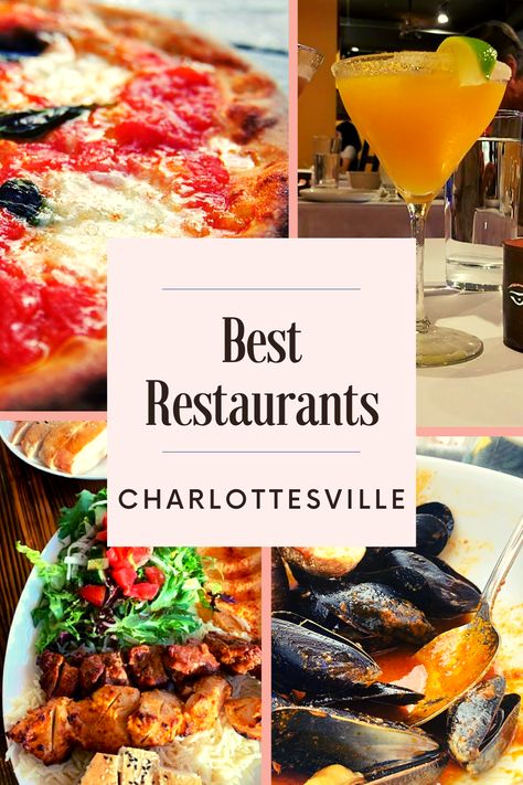 We’re always on the hunt for the best and most popular spots anytime we travel. And this time, we curated a list of the best restaurants, foods, and places to eat in Charlottesville, Virginia so you don't have to! Baltimore Maryland Restaurants, Baltimore Restaurants, Baltimore Food, Eclectic Restaurant, Crab Feast, Oyster House, Dinner Restaurants, Charlottesville Virginia, Burger Bar