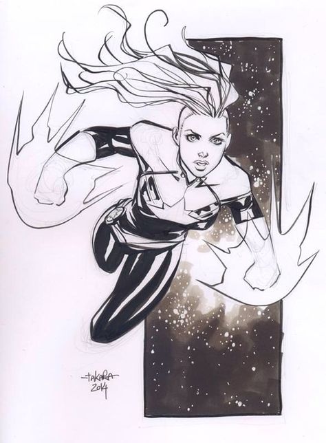 Captain Marvel by Marcio Takara Marcio Takara Art, Marcio Takara, Ms Marvel Captain Marvel, Mister Miracle, Captain Marvel Carol Danvers, Marvel Zombies, Comic Book Art Style, Western Comics, Comic Style Art