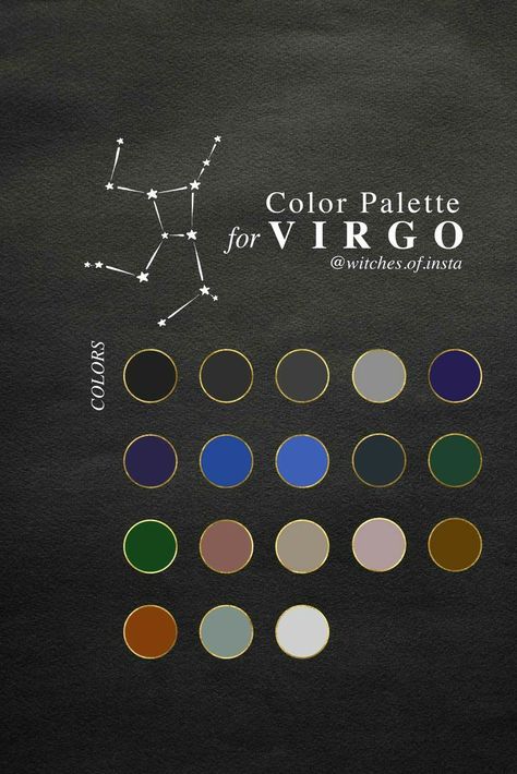 Virgo Color Palette, Pagan Life, Zodiac Signs Colors, Venus In Virgo, Venus In Libra, Virgo Astrology, Jar Spells, Astrology Compatibility, Astrology Virgo