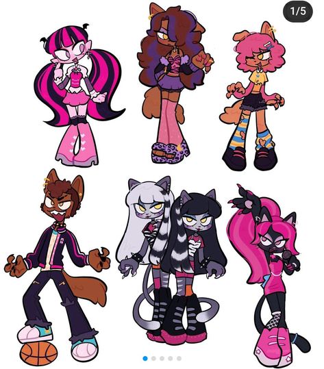 Draculaura X Clawdeen Male, Clawdeen X Draculaura Genderbend, Clawdeen Fanart, Monster High Drawings, Clawdeen And Draculaura, Monster High Fan Art, Draculaura And Clawdeen, Abroad Wedding, Monster High Clawdeen