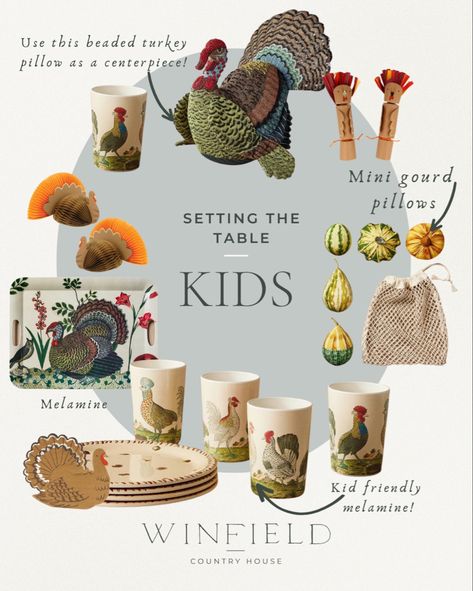 A kiddie table that will make the kids feel special on thanksgiving. Would be cute to use these pierces throughout the season too, for festive lunches and Saturday morning pancakes. Target, john derian, meri meri Follow my shop @WinfieldCountryHouse on the @shop.LTK app to shop this post and get my exclusive app-only content! #liketkit #LTKSeasonal #LTKhome #LTKkids @shop.ltk https://liketk.it/4lcGc Meri Meri Thanksgiving, John Derian Target, Colorful Thanksgiving Table, Anthropologie Thanksgiving, Kids Table Thanksgiving, Kids Thanksgiving Table, Morning Pancakes, Kids Table Set, Thanksgiving Kids Table