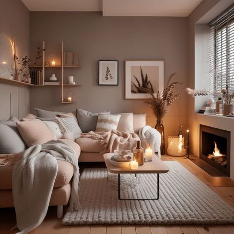 Condo Living Room, Style Salon, Apartment Decorating On A Budget, Apartment Living Room Design, Cosy Room, Cosy Living Room, Living Room Trends, Home Design Living Room, Living Room Inspo