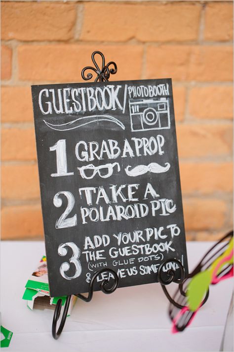 wedding photo booth sign Fiesta Shower, Diy Wedding Table, Photo Booth Sign, Wedding Decorations On A Budget, Photos Booth, Wedding Photo Booth, Wedding Table Decorations, Yellow Wedding, Guest Books