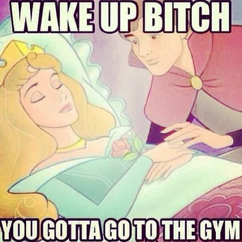 Wake up bitch, you gotta go to the gym funny quotes cute quote gym fitness exercise instagram fitness quotes workout quotes exercise quotes instagram quotes Princess Workout, Workout Morning, Gym Humour, Workout Hiit, Fitness Memes, Motivation Pictures, Motivație Fitness, Workout Bauch, Yoga Beginners