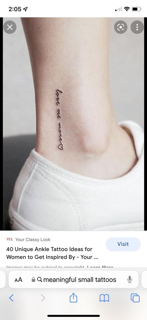 Classy Tattoos For Women, Love Them Anyway, Tattoo Ankle, Hippie Tattoo, Ankle Tattoos For Women, Ankle Tattoos, Quote Tattoo, Love Me More, Ankle Tattoo