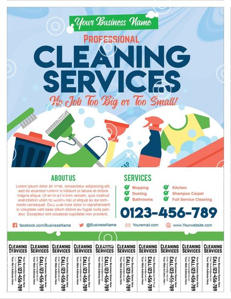 EDITABLE Cleaning Services Flyers Template PRINTABLE | Etsy Cleaning Services Flyer, Cleaning Flyers, Cleaning Service Flyer, Flyers Template, Cleaning Checklist Template, Flyer Free, Dm Design, Checklist Printable, Business Flyers