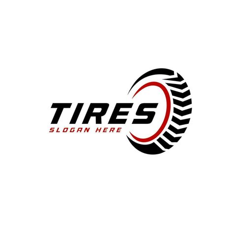 Tires Logo, Tire Illustration, Tire Shop Logo, Tire Advertising, Simple Icon, Tyre Brands, Vector Free, Vector Illustration, Logo Design