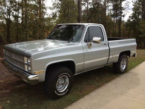 1982 Chevrolet K10 Silverado 80s Chevy Truck, Chevy K10, Chevy Trucks Silverado, Classic Automobiles, Short Bed, Vintage Pickup Trucks, C10 Chevy Truck, Dream Vehicles, Custom Chevy Trucks