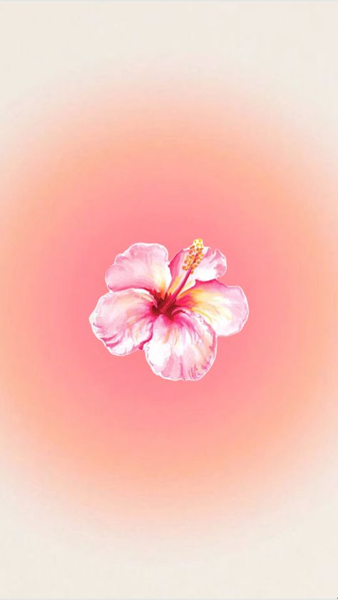 Hibiscus Flower Wallpaper Aesthetic, Walpaper Hello Kitty, Pastel Poster, Cute Summer Wallpapers, Cute Blue Wallpaper, Wallpaper Iphone Summer, Blue Wallpaper Iphone, Flower Icons, Flower Iphone Wallpaper