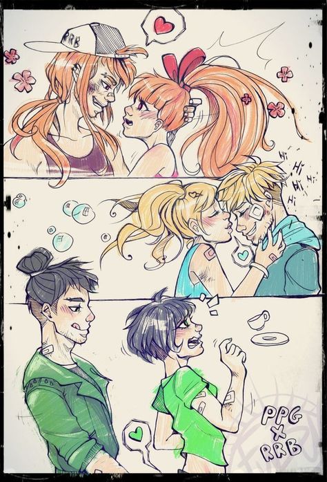 Bubbles X Boomer, Buttercup And Butch, Ppg X Rrb, Powerpuff Kızları, Power Puff Girls Z, Powerpuff Girls Cartoon, Super Nana, Powerpuff Girls Fanart, Rowdyruff Boys