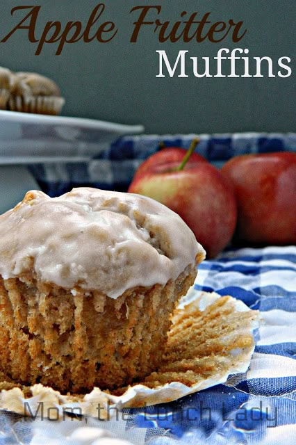 Apple Fritter Muffins #Blogtober Apple Fritter Muffins, Costco Muffin Recipe, Caramel Apple Pie Filling, Moist Muffins, Apple Muffins, Muffin Tin Recipes, Homemade Muffins, Apple Fritters, Apple Pies Filling