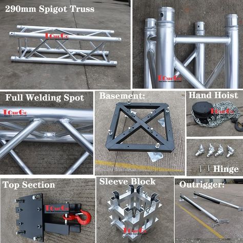 Lighting Truss, Portable Stage, Truss Structure, Structural Drawing, Crane Design, Metal Workshop, Latest House Designs, Event Solutions, Industrial Design Furniture