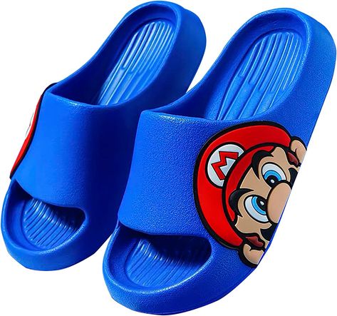 Amazon.com | Boys & Girls Slide Sandals Kids EVA Non-Slip Cloud Slippers Comfy Soft Lightweight Sandals for Bathroom Shower Summer Pool Beach Slides Slippers Blue 11-11.5 Little kid | Sandals Cloud Slippers, Girls Slippers, Shower Slippers, Sandals Cute, Slides Slippers, Beach Slides, Kids Slippers, Summer Slippers, Summer Pool