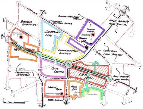 Understanding Architectural Bubble Diagrams: A Complete Guide | illustrarch Urban Bubble Diagram, Concept Site Plan, Urban Planning Diagram Concept, Conceptual Diagram Urban Design, Bubble Diagram Urban Planning, Zoning Plan Architecture, Site Zoning Architecture Diagram, Urban Planning Diagram, Zoning Architecture Diagram