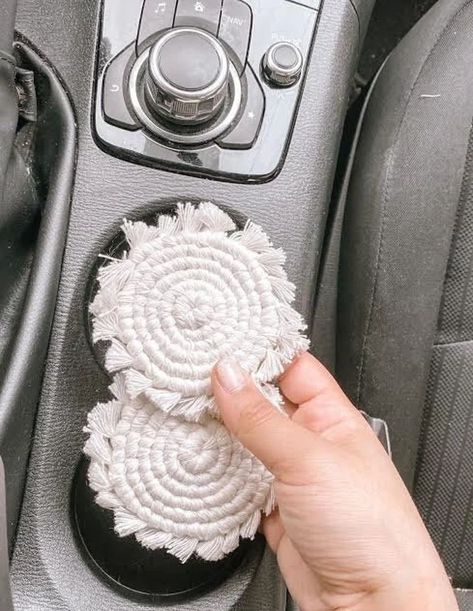 Elephant 2003, Woven Coasters, Boho Car Accessories, Car Interior Diy, Hippie Car, Car Life, Girly Car Accessories, Car Things, Car Deco