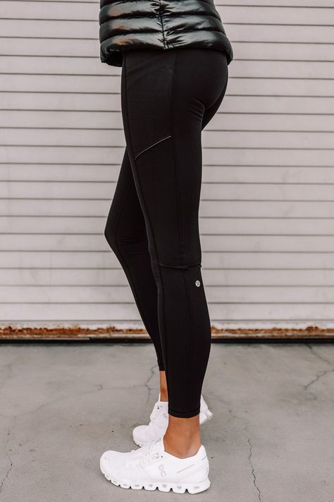 Aug 23, 2020 - Styling lululemon's Speed Up Luxtreme leggings in an all-black outfit. These workout leggings are perfect for exercise in the new year, and have pockets for your phone. Lululemon Favorites, Lulu Wishlist, Lululemon Outfit Fashion, Outfits Lululemon, Lululemon Fits, Lululemon Outfit, Lululemon Joggers, Lululemon Outfits, Luxury Throws