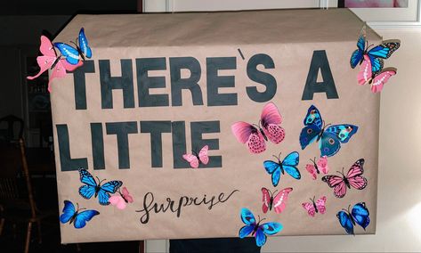 Butterfly Theme Gender Reveal, Butterfly Gender Reveal Ideas, Butterfly Gender Reveal Party, Spring Gender Reveal Ideas, Butterfly Gender Reveal, Sisterhood Retreat, Gender Reveal Diy, Gender Reveal Themes, 26th Birthday