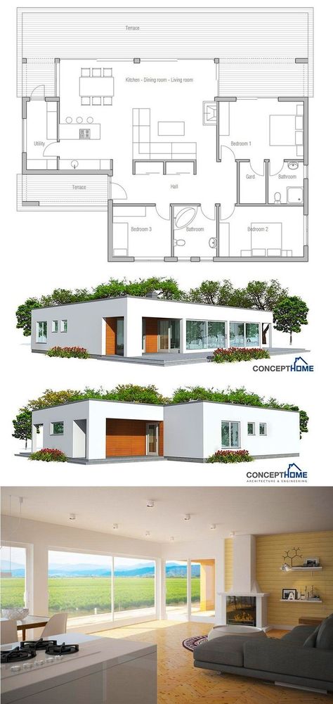 Floor Plan                                                                                                                                                     Más Villa Floor Plan Luxury, Dress Room, Casa Country, Container House Plans, House Blueprints, New House Plans, Modern House Plans, Sims House, Dream House Plans