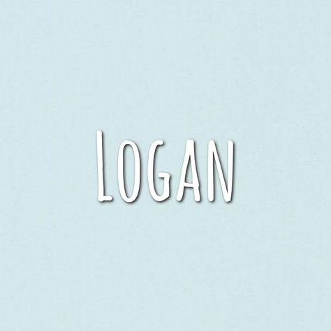 Logan Name, Nama Rp, Rp Boy, Newborn Photo, Name Art, Boy Names, Newborn Photos, Photo Ideas, Quick Saves