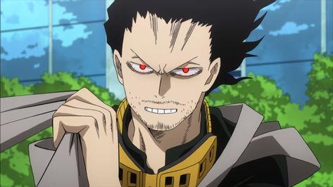 BNHA screencap My Hero Academia Bnha Screencaps, Boku No Pico, My Hero Academia Eraserhead, Shouta Aizawa, Aizawa Shouta, Black Anime, Black Anime Characters, Anime Eyes, Hero Academia Characters