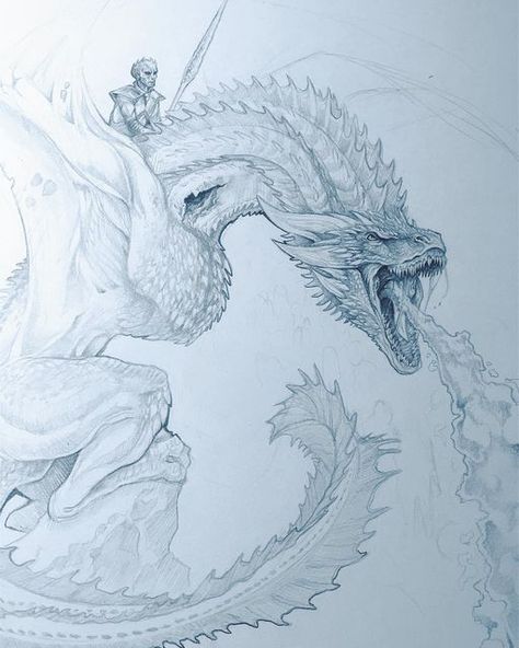 S i ø S I N ☾ on Instagram: "obligatory #GOT post because tonight’s the night my guy. We’ve hit maximum hype #gameofthrones #viserion #nightking" Realistic Dragon Drawing, Zoo Drawing, Dragon Poses, Dragon Anatomy, Realistic Dragon, Dragon Comic, Got Dragons, My Guy, Dragon Sketch