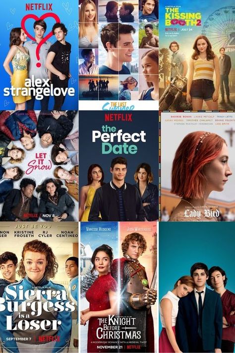 Best Netflix Webseries List, Romcom Movies List Highschool, Netflix Movies To Watch Romantic Comedy, Popular Netflix Movies, Romance Netflix Movies List, Romantic Movie Recommendation, The Best Romantic Movies, Teen Series On Netflix Best, Teen Romance Movies On Netflix Best