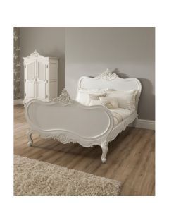 La Rochelle Antique French Style Bed Country Bedroom Furniture, Antique French Bed, Reka Bentuk Bilik Tidur, Luxury Bedroom Sets, French Furniture Bedroom, Girls Furniture, Carved Beds, French Style Bed, Antique Bedroom Furniture