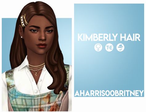 Sims 4 Aharris00britney Hair, Kimberly Hair, Ts4 Hair, Cc Hair, Roblox Games, Sims 4 Mm Cc, Find Hairstyles, Sims 4 House Design, Sims 4 Mm