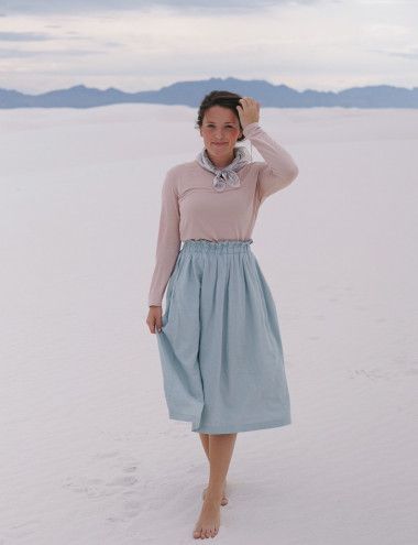 Courtney Toliver, Soft Feminine Outfits, Pentecostal Fashion, Colorful Outfits, A Skirt, Blue Outfit, Feminine Outfit, Modest Dresses, Modest Outfits