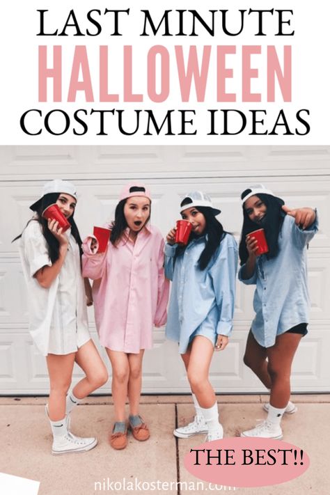 Halloween Costumes Puns, Easy Halloween Costumes For Guys, List Of Halloween Costumes, Last Minute Halloween Costume Ideas, Hippie Costume Halloween, Easy College Halloween Costumes, Amazon Halloween, Last Minute Halloween Costume, Clever Costumes